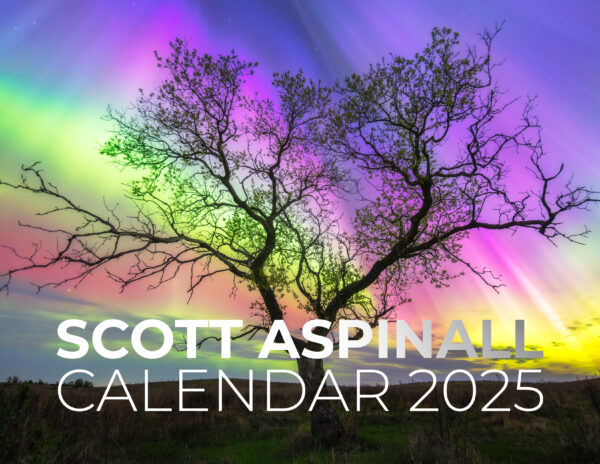 Cover of a landscape photography calendar