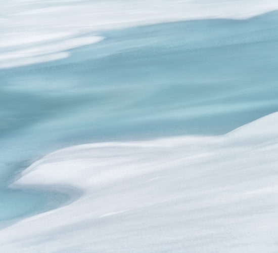 An intimate landscape photography of the kicking Horse river in Yoho National Park